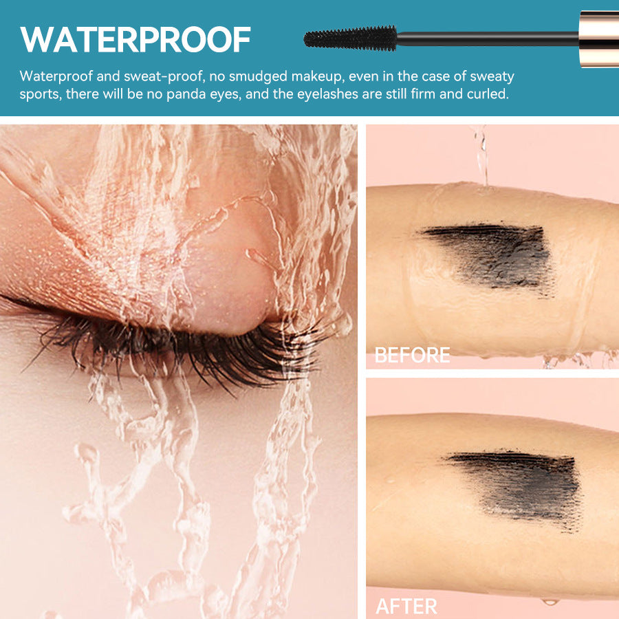 Mascara In Black For Volumized Lashes, Enhancing Eye Definition And Length