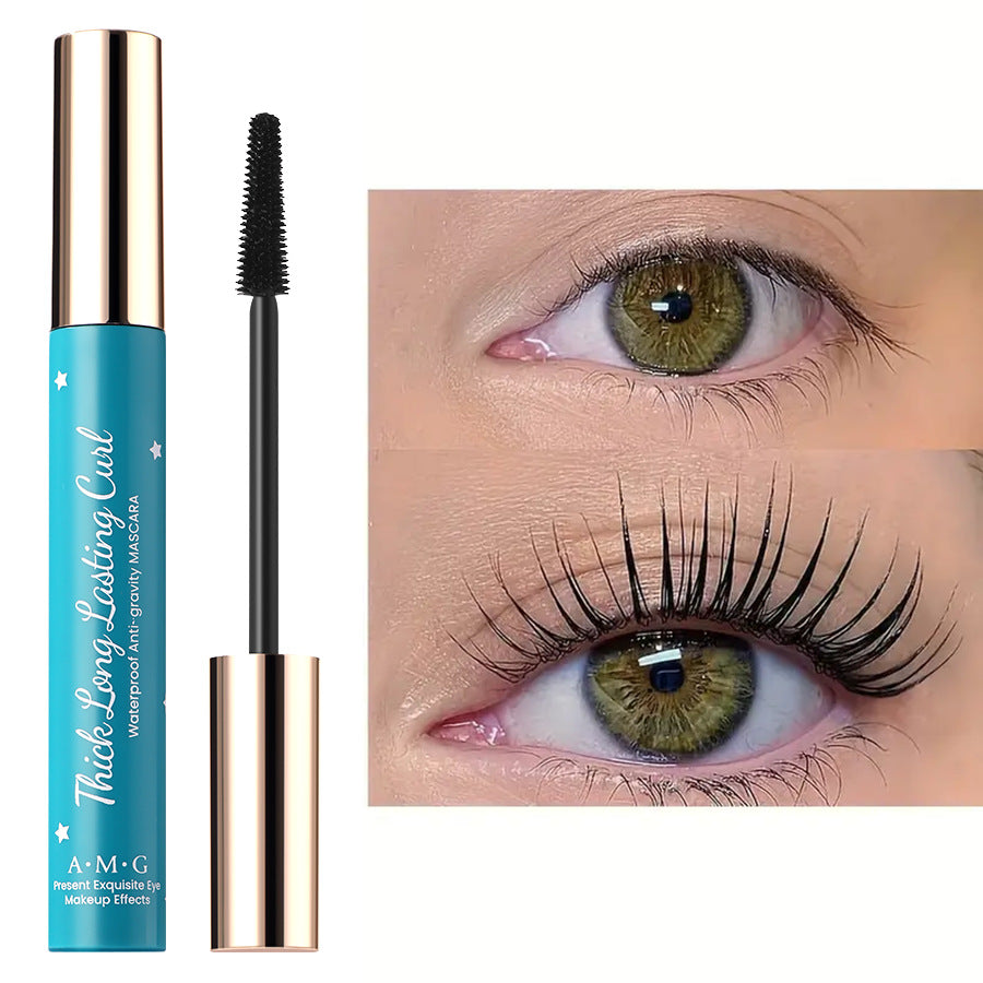 Mascara In Black For Volumized Lashes, Enhancing Eye Definition And Length