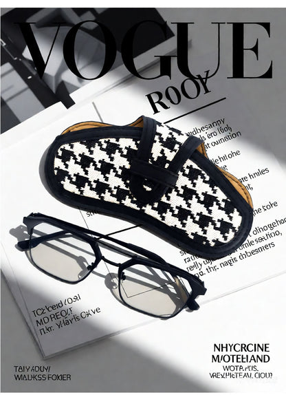 Canvas Glasses Pouch In Black For Durable And Stylish Eyewear Protection