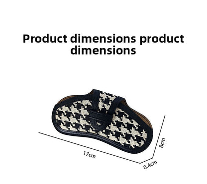 Canvas Glasses Pouch In Black For Durable And Stylish Eyewear Protection