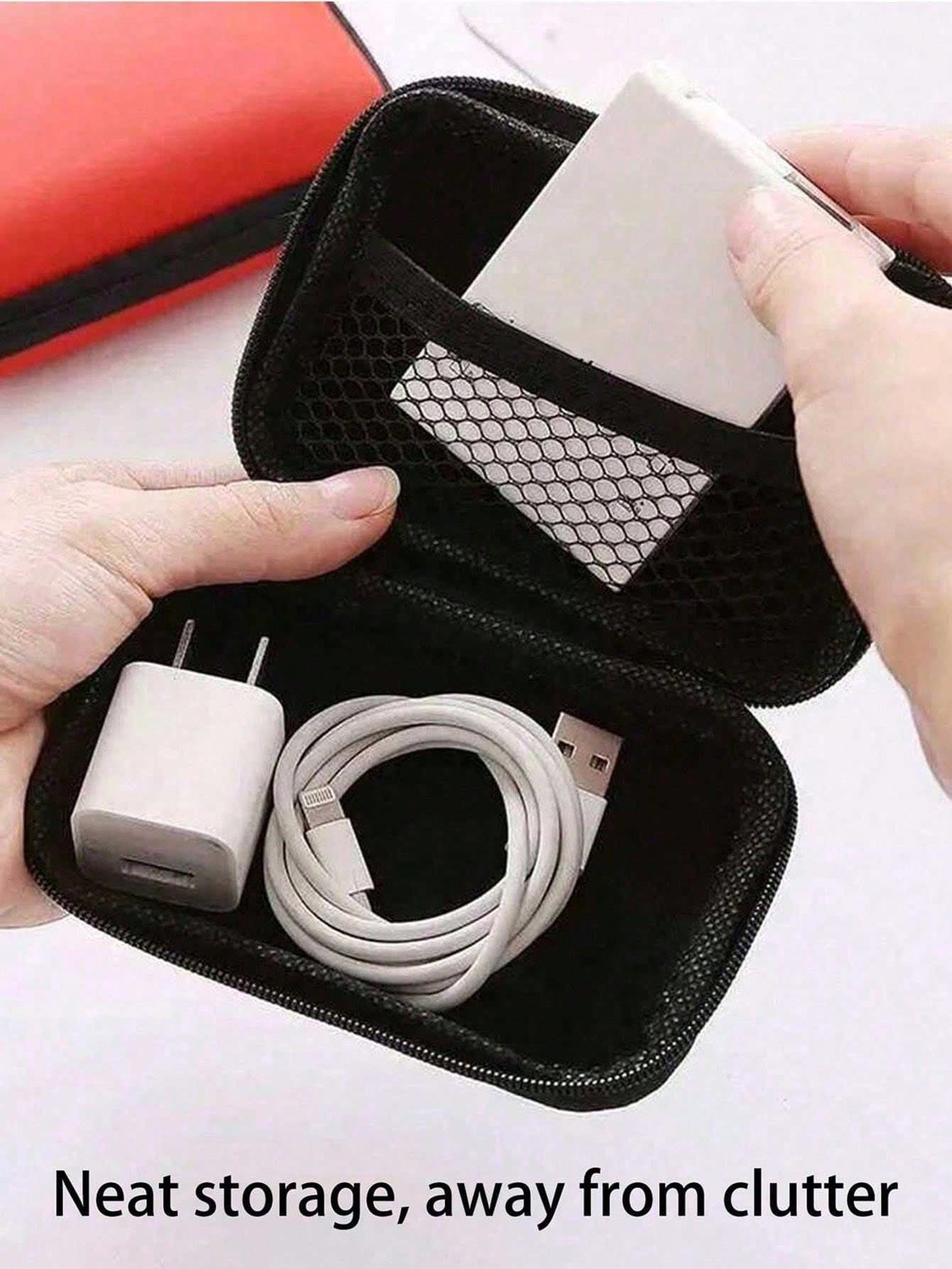 Unisex Square Polyester Letter Pattern Digital Bag, Stylish Small Square Bag For Everyday Use