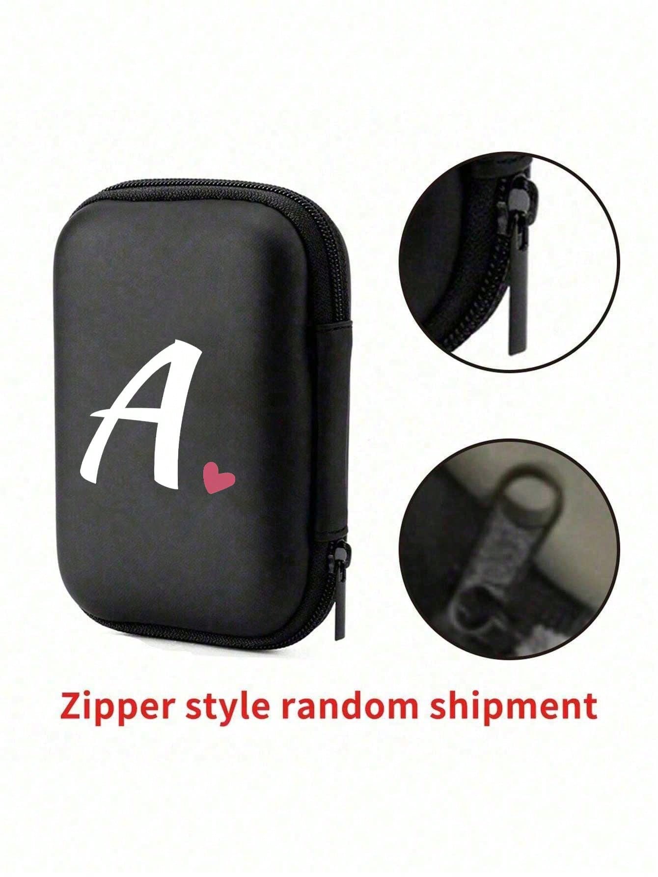 Unisex Square Polyester Letter Pattern Digital Bag, Stylish Small Square Bag For Everyday Use
