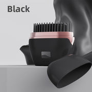 -mini Portable Hair Straightening Comb-[Black]