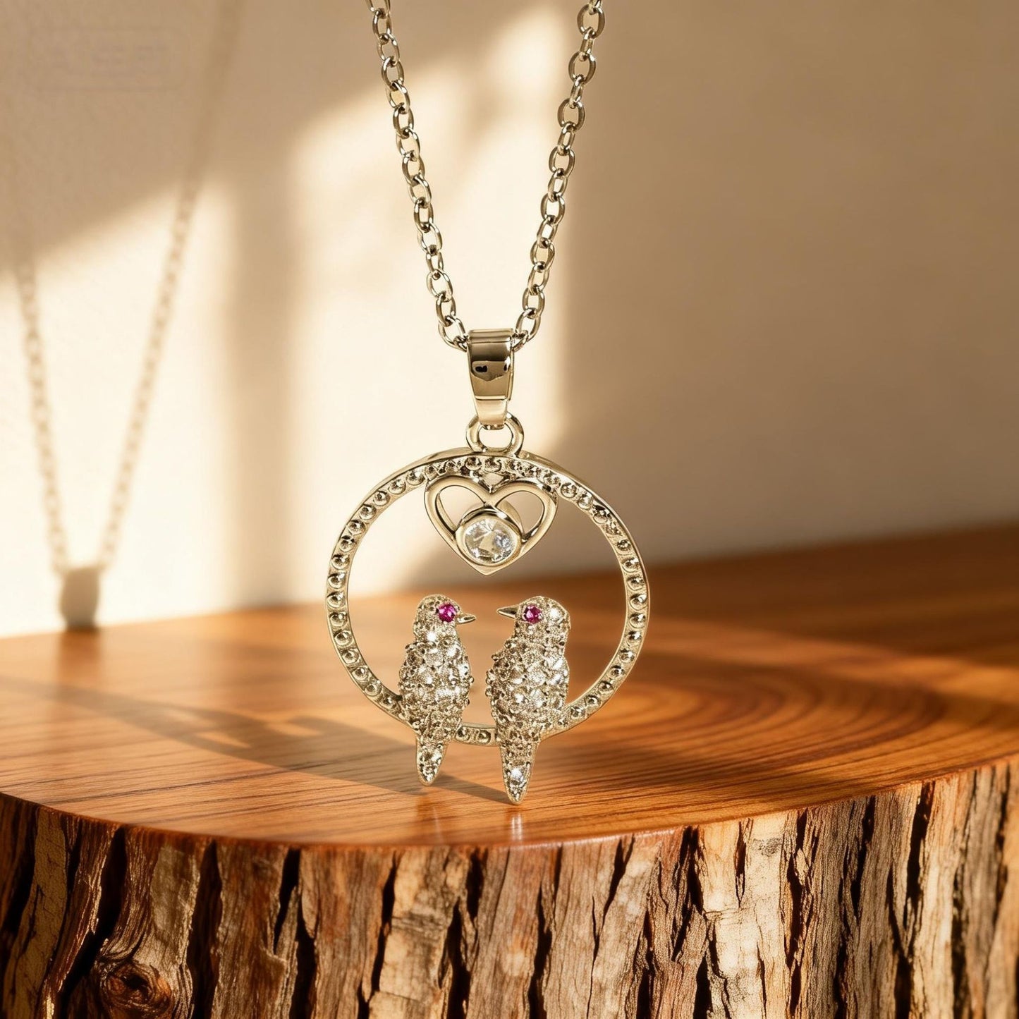 Bird Necklace For Women Featuring Golden Alloy Design
