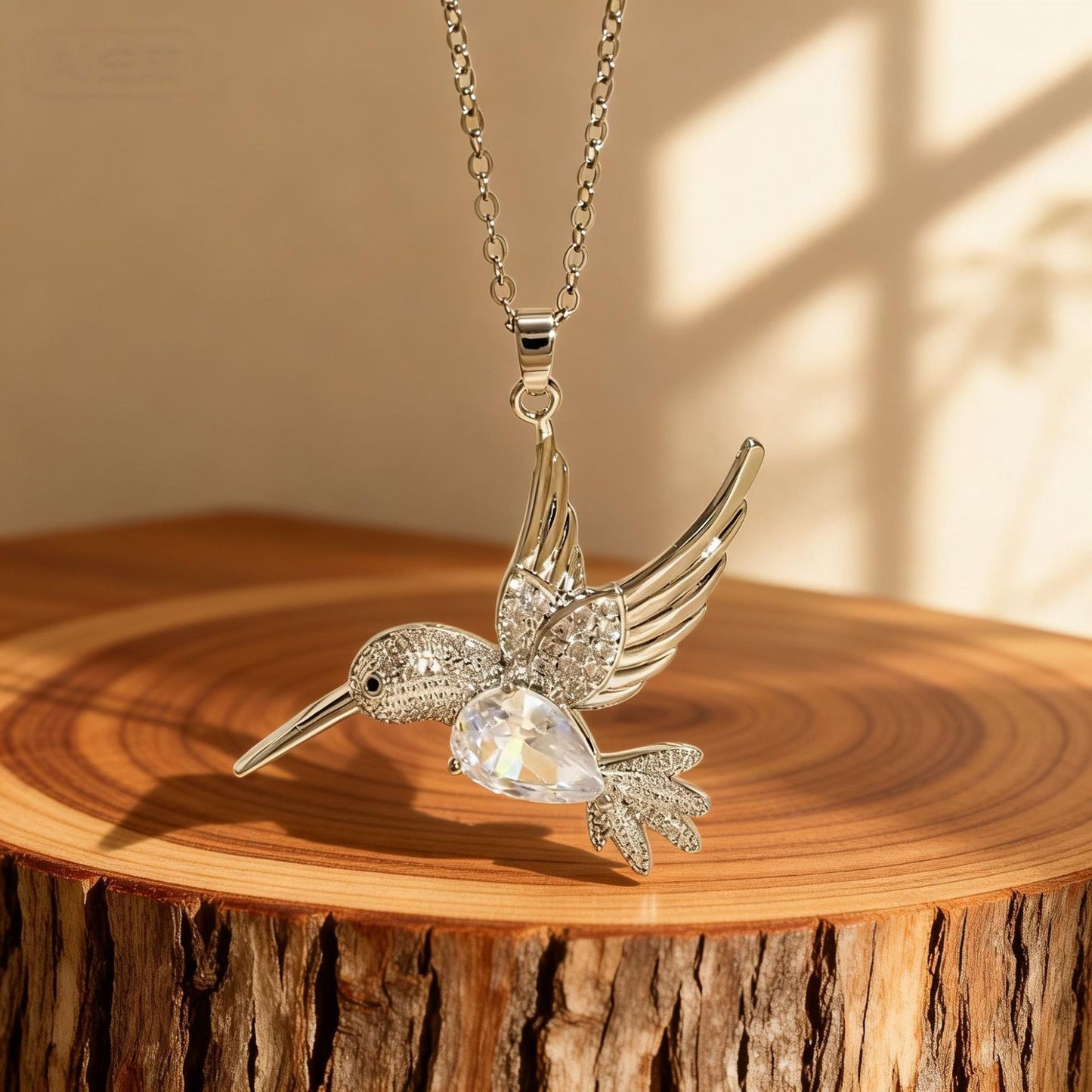 Bird Necklace For Elegant Style Featuring A Golden Finish