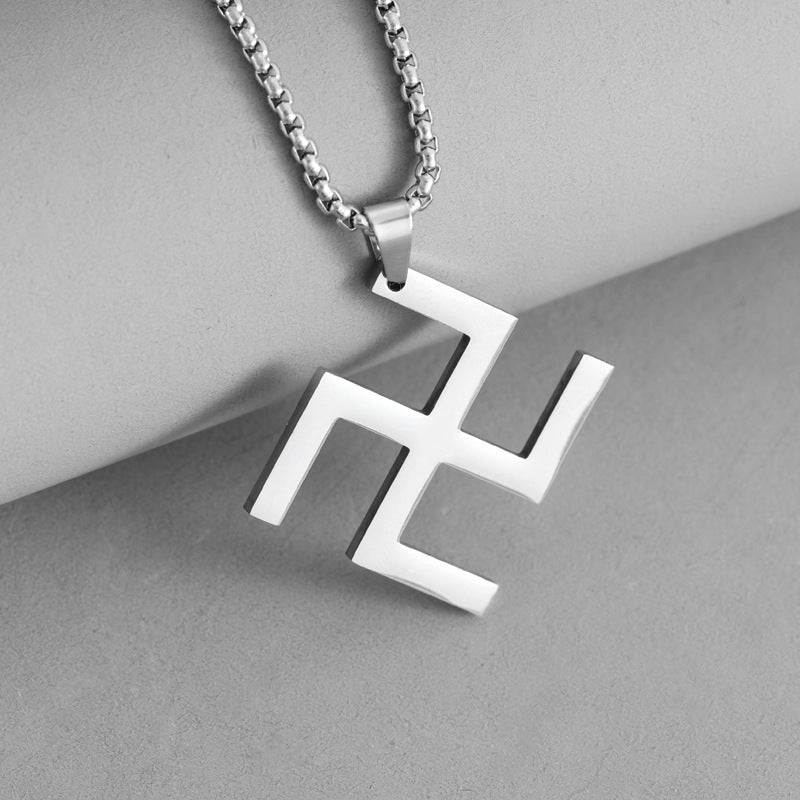 For Necklace Made Of Durable Titanium Steel In Steel Color, Stylish And Long-Lasting Jewelry Accessory