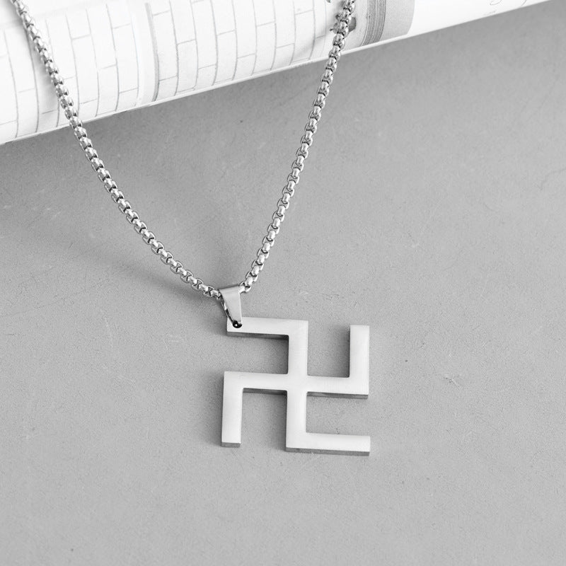 For Necklace Made Of Durable Titanium Steel In Steel Color, Stylish And Long-Lasting Jewelry Accessory