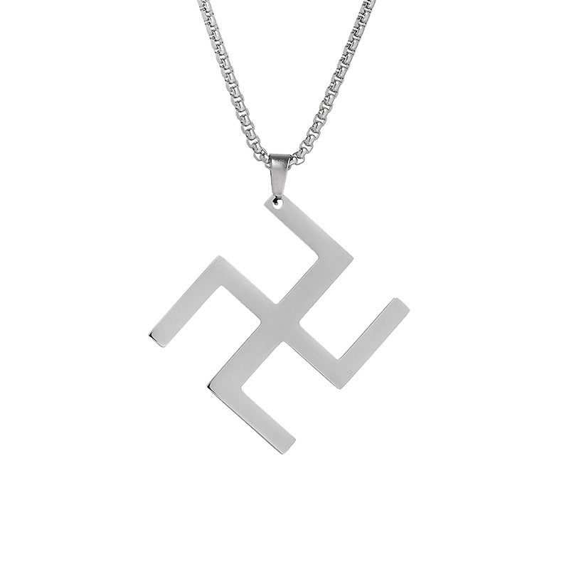 For Necklace Made Of Durable Titanium Steel In Steel Color, Stylish And Long-Lasting Jewelry Accessory
