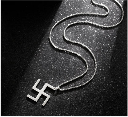 For Necklace Made Of Durable Titanium Steel In Steel Color, Stylish And Long-Lasting Jewelry Accessory