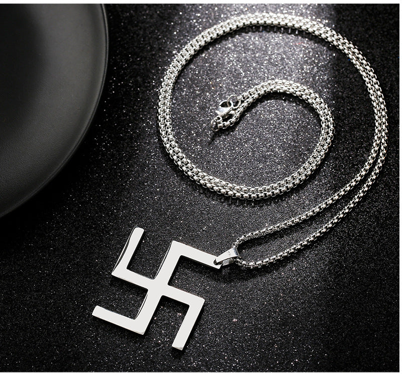 For Necklace Made Of Durable Titanium Steel In Steel Color, Stylish And Long-Lasting Jewelry Accessory