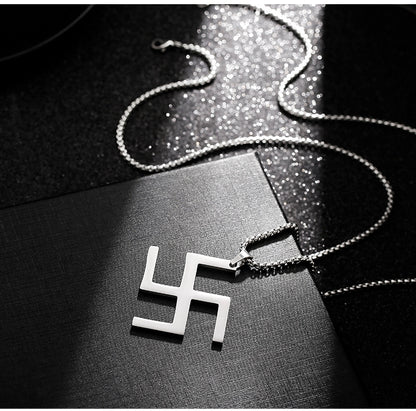 For Necklace Made Of Durable Titanium Steel In Steel Color, Stylish And Long-Lasting Jewelry Accessory