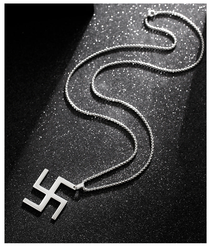 For Necklace Made Of Durable Titanium Steel In Steel Color, Stylish And Long-Lasting Jewelry Accessory