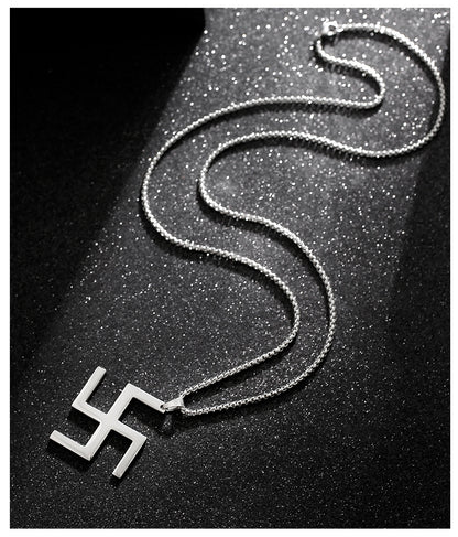 For Necklace Made Of Durable Titanium Steel In Steel Color, Stylish And Long-Lasting Jewelry Accessory