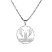 Messi Pendant + 60cm Dragon Bone Chain