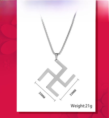 For Necklace Made Of Durable Titanium Steel In Steel Color, Stylish And Long-Lasting Jewelry Accessory