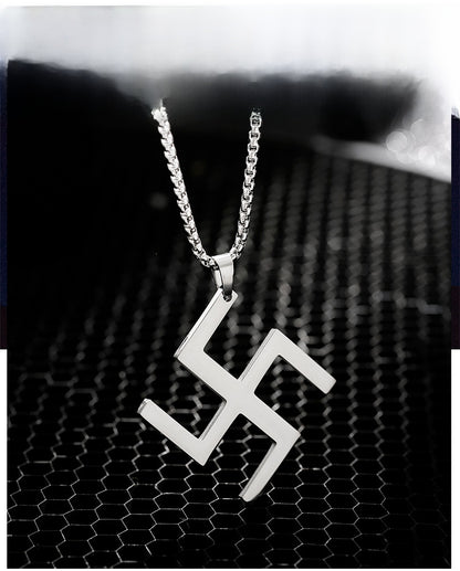 For Necklace Made Of Durable Titanium Steel In Steel Color, Stylish And Long-Lasting Jewelry Accessory