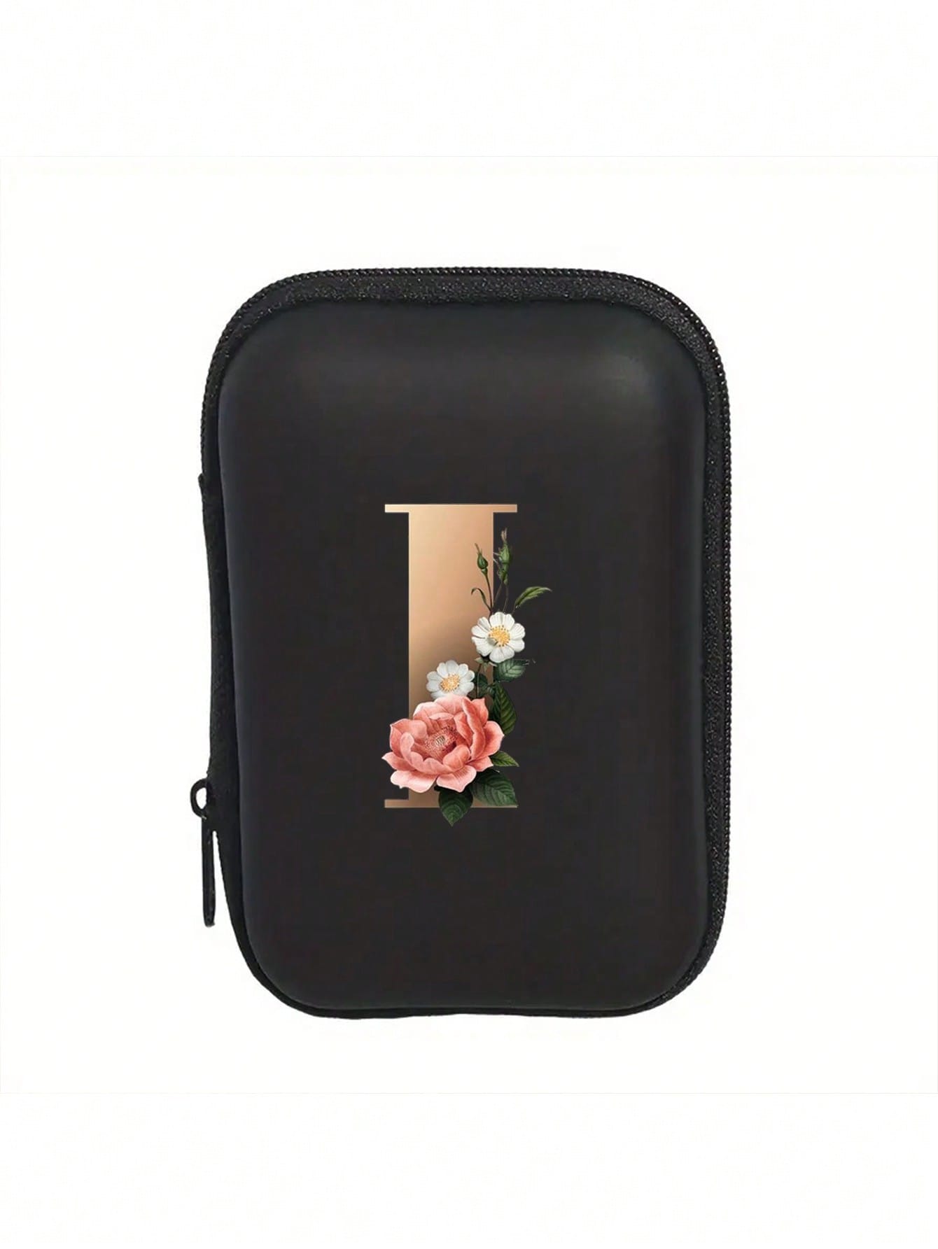 Unisex Square Polyester Digital Bag Featuring Letter Pattern, Waterproof Small Square Bag