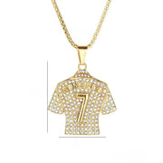 No. 7 Ronaldo Gold + with Chain