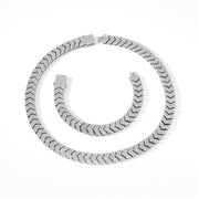 Silver (Arrow Chain + Spring Clasp)