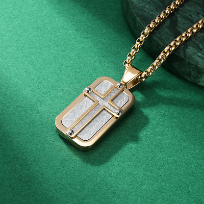 Original Design Metal Cross Pendant For Stylish Wear