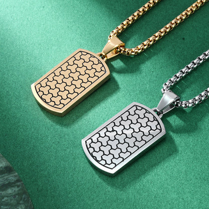 Hip-Hop Style Football Pendant For Men Made Of Durable Titanium Steel