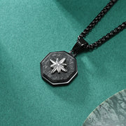Black Pendant plus Black Pearl Chain
