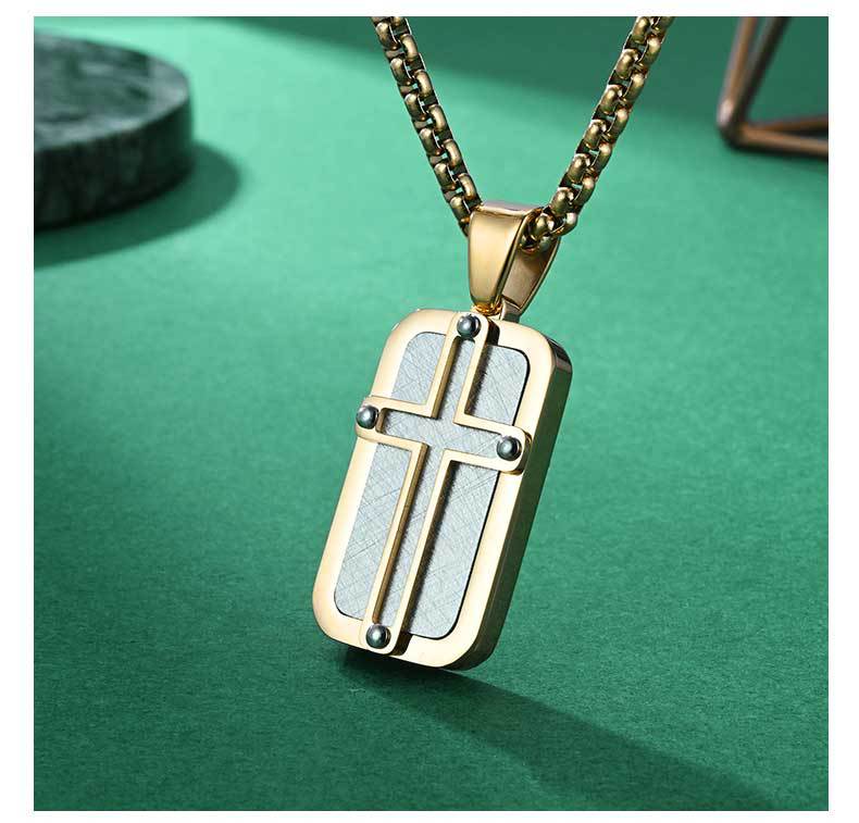 Original Design Metal Cross Pendant For Stylish Wear