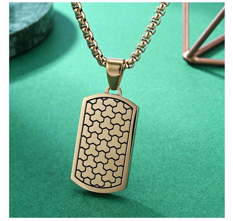 Hip-Hop Style Football Pendant For Men Made Of Durable Titanium Steel
