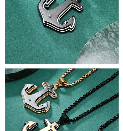 Three Layer Necklace For Unisex Featuring Black Beaded Chain With Electroplated Gold Plating Process