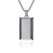 Single Pendant Black Steel