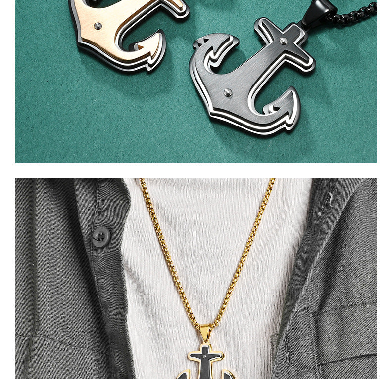 Three Layer Necklace For Unisex Featuring Black Beaded Chain With Electroplated Gold Plating Process