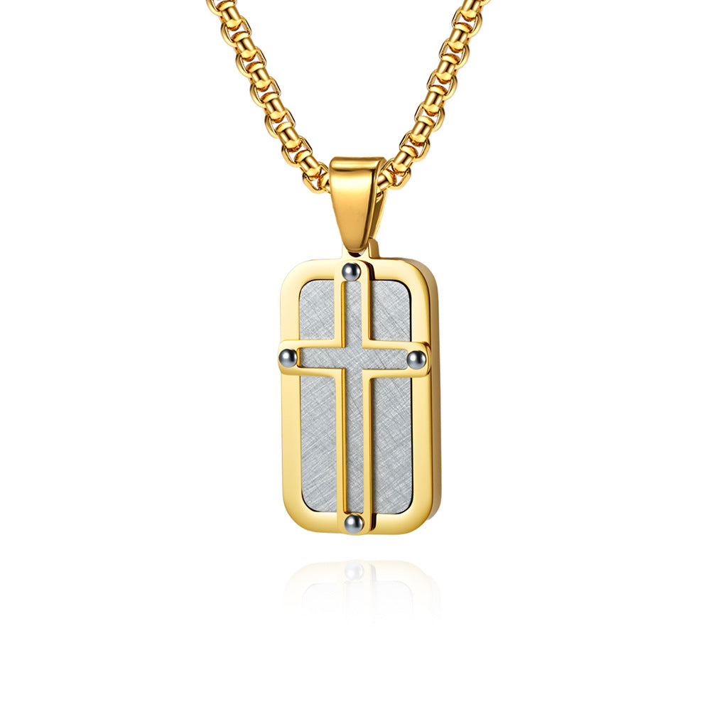 Original Design Metal Cross Pendant For Stylish Wear