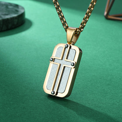 Original Design Metal Cross Pendant For Stylish Wear