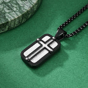 Black Pendant plus Black Pearl Chain
