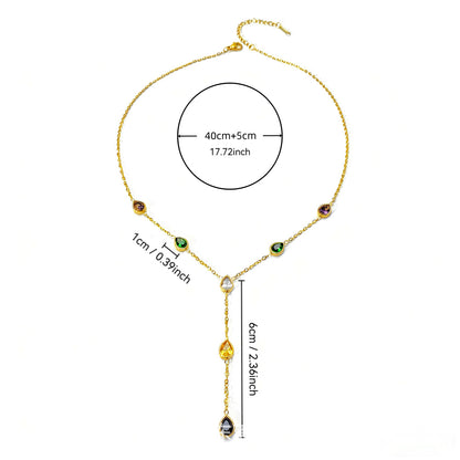 Round Pendant For Women Featuring Zircon Inlay Material With Electroplated Golden Plated Finish