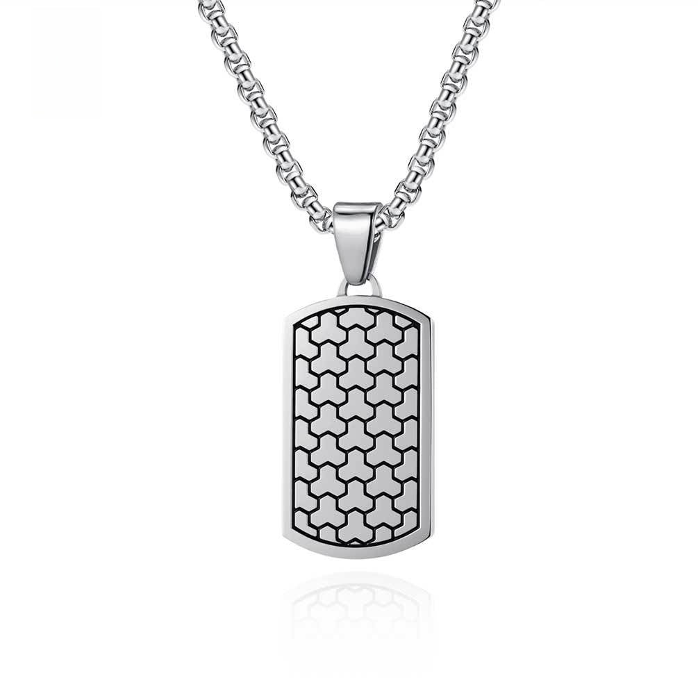 Hip-Hop Style Football Pendant For Men Made Of Durable Titanium Steel