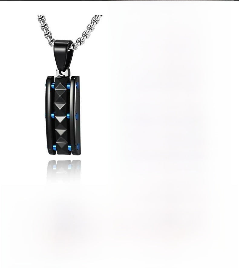 Original Design Pyramid Pendant For Stylish Wear Made Of Durable Titanium Steel
