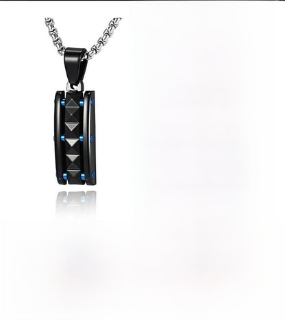 Original Design Pyramid Pendant For Stylish Wear Made Of Durable Titanium Steel