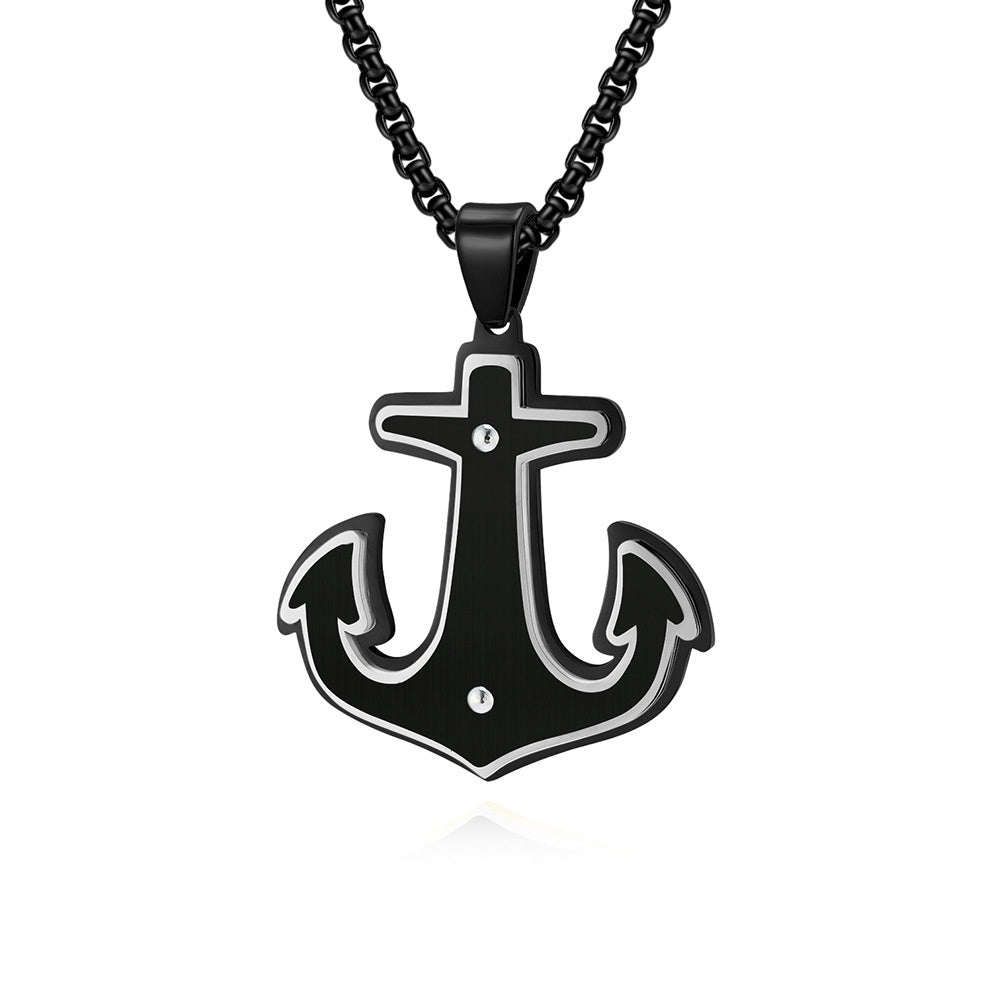 Three Layer Necklace For Unisex Featuring Black Beaded Chain With Electroplated Gold Plating Process