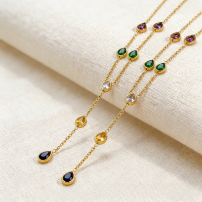 Round Pendant For Women Featuring Zircon Inlay Material With Electroplated Golden Plated Finish