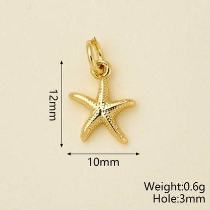 Sunflower Pendant Copper With 18K Gold Electroplated Finish And Zircon Inlay, 0.05-0.08µm Thickness, 1 Pc