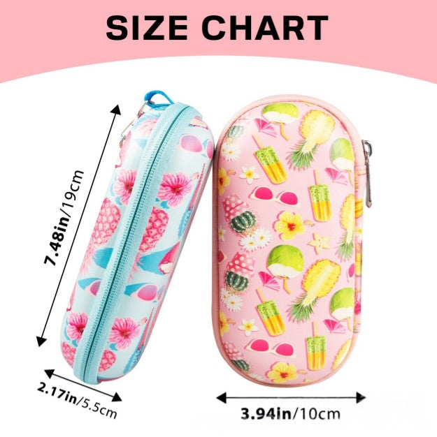 EVA Yellow Eyeglass Case For Durable And Lightweight Protection