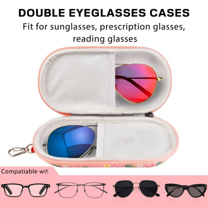 EVA Yellow Eyeglass Case For Durable And Lightweight Protection