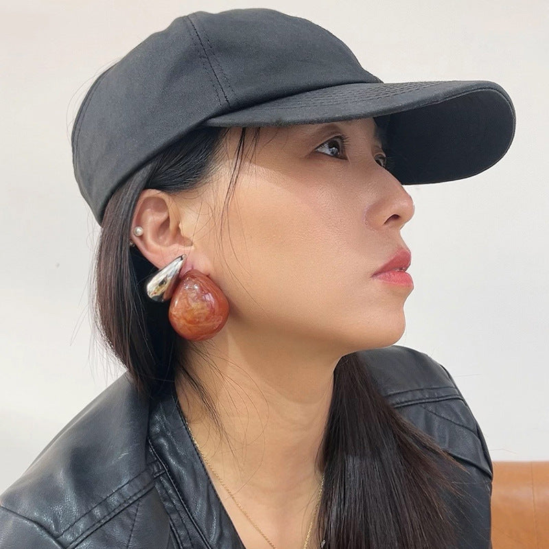 Exaggerated Plastic Balloons Earrings For A Fun And Colorful Look In Multicolor