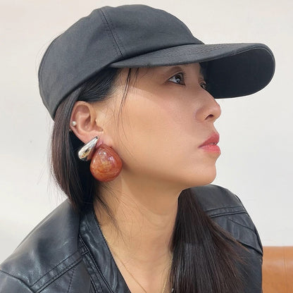Exaggerated Plastic Balloons Earrings For A Fun And Colorful Look In Multicolor