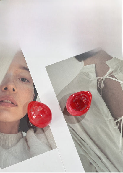 Exaggerated Plastic Balloons Earrings For A Fun And Colorful Look In Multicolor