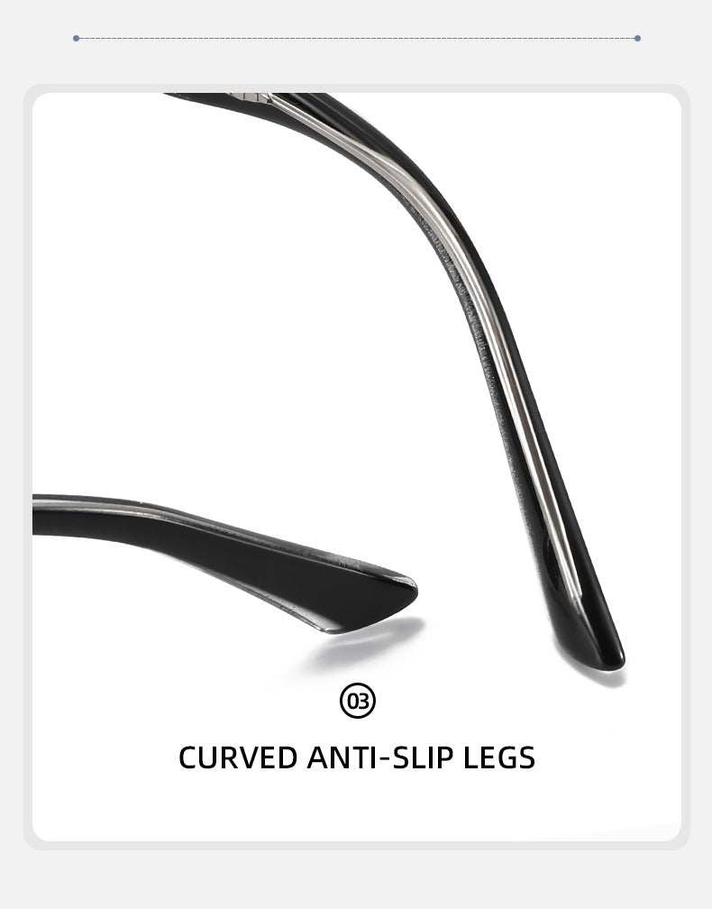 Unisex Cat Eye Full Frame Sunglasses With PC Lens Material In Black, Perfect For Spring
