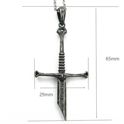 Geometric Punk Metal Necklace For Unisex Featuring Electroplated Finish