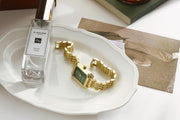 Gold Shell Green Surface