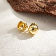E Earrings (size Approx.: 14.4×14.4mm)